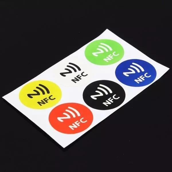 6 шт. Водонепроницаемый NFC метки NTAG213 чип RFID клейкая этикетка наклейка для поддержки Android NFC телефон
