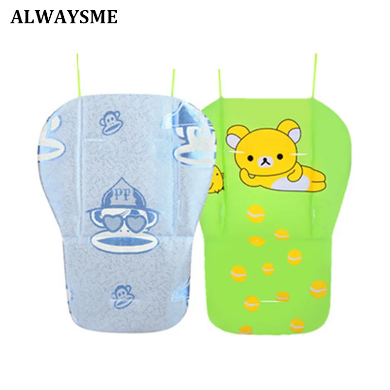 ALWAYSME, детский стульчик для кормления, подушка, коврик, подстилка для кормления, подстилка, коврик для коляски, подстилка - Цвет: Green Summer Winter