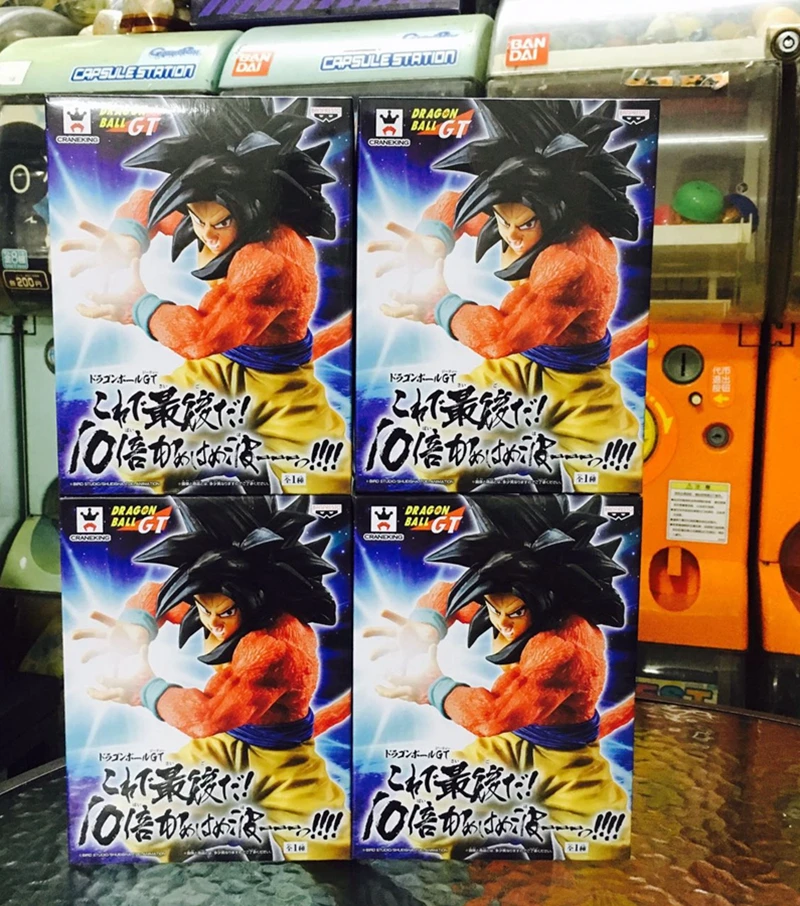 Banpresto Dragon Ball Z DB GT SSJ4 Гоку Рисунок 10 Kamehameha Окончательный Juguetes Brinquedos куклы игрушечные лошадки