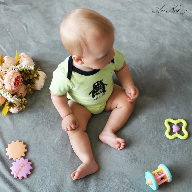 Bobo choses/платье для новорожденной для маленьких девочек для сна комплект одежды 6 шт./компл. короткий рукав Летние пижамы для детей, одежда для сна, пижамный комплект bebes кукла трансфер до nouveau