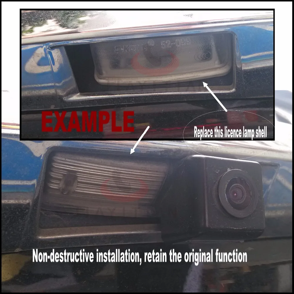 JiaYiTian камера заднего вида для Toyota Canarado / Estima /Tarago HD CCD ночного видения помощи при