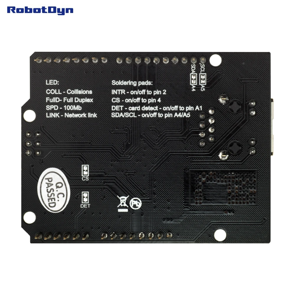 W5100 Щит Ethernet. Совместимый для Arduino UNO mega | Электронные компоненты и принадлежности