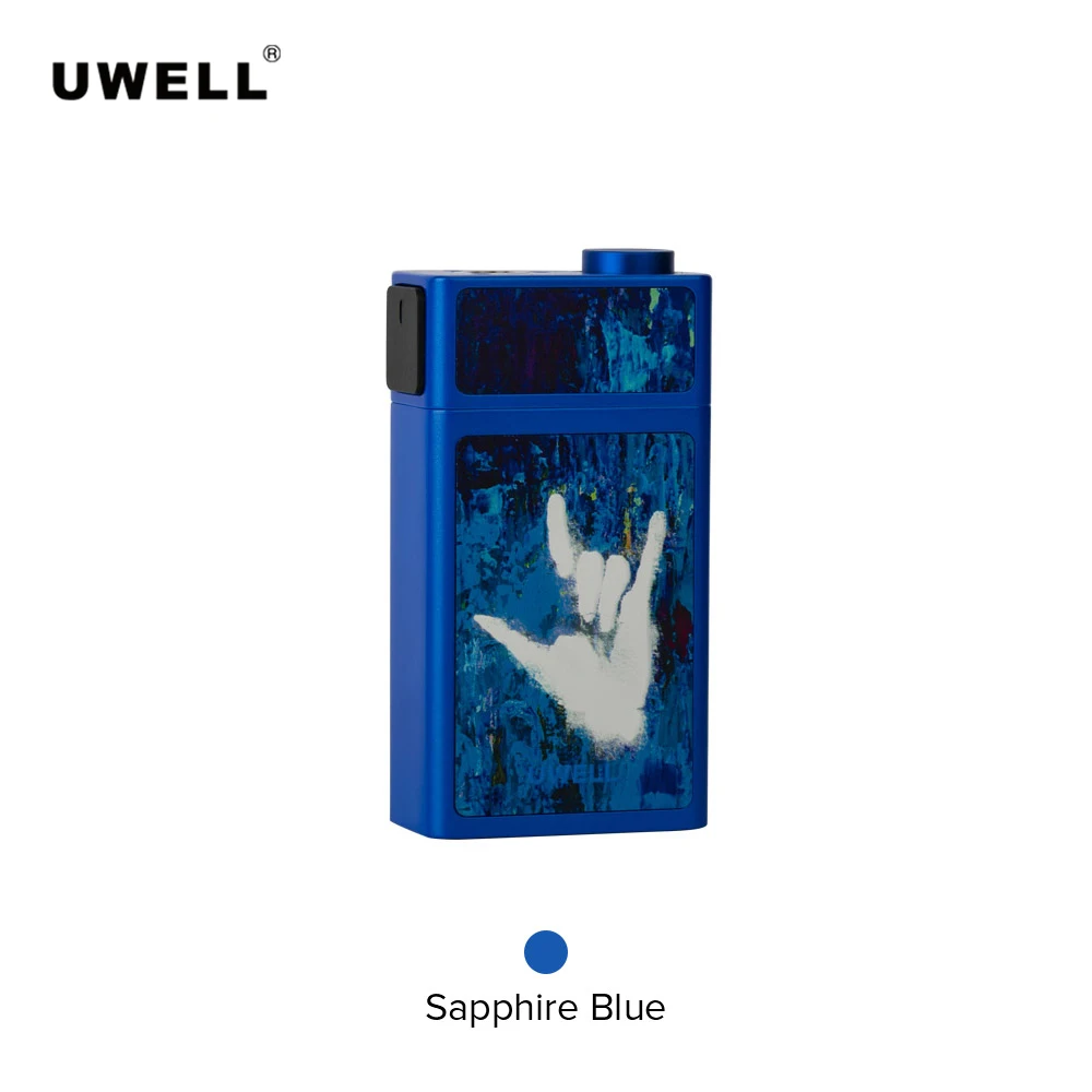 Оригинальный UWELL Blocks Squonk Mod 90 Вт 15 мл герметичное использование Один аккумулятор