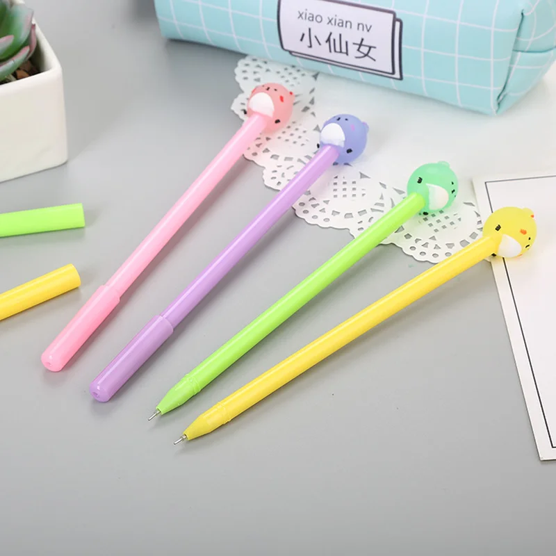 Набор гелевых ручек 32 шт. милые нейтральные ручки с мультяшным медведем