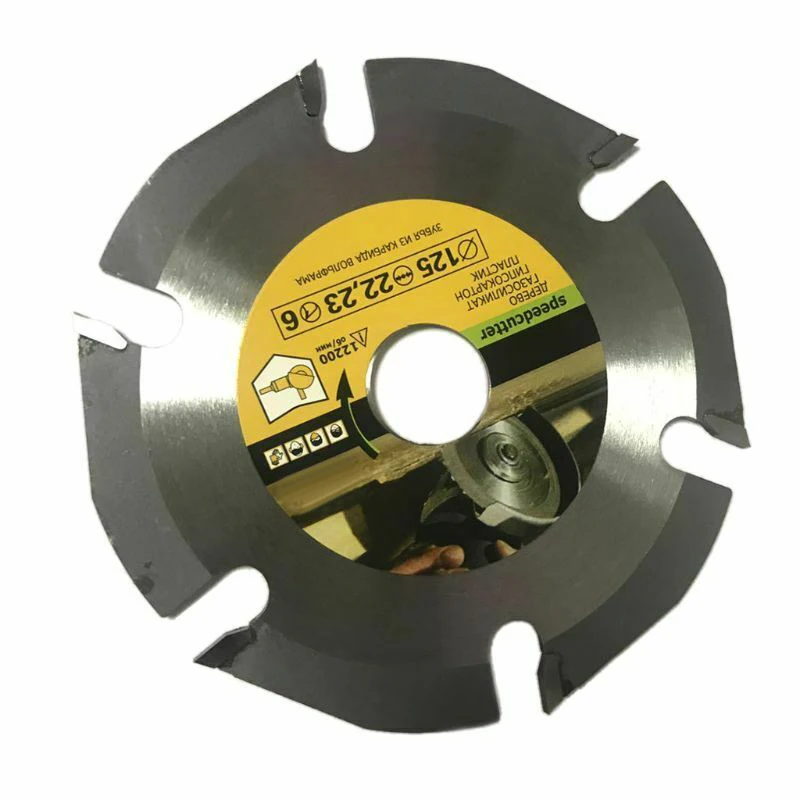 1pcs Cutting Saw Blade Discs 125mm 6T Carbide Tipped Circular Plywood Laminate Drywall Durable Saw Blade Tool Parts