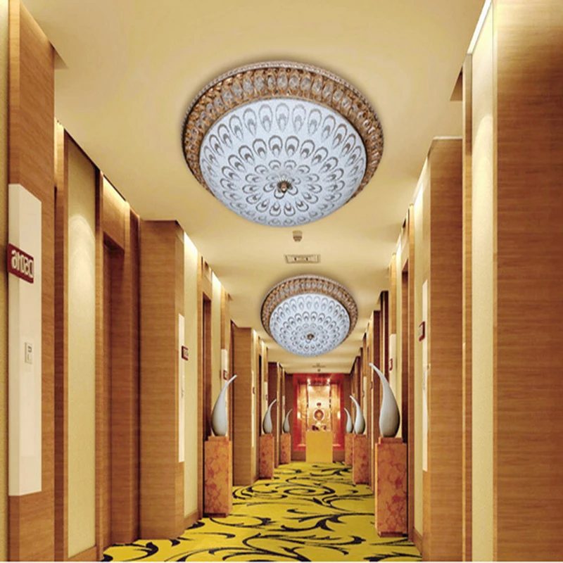 Высокое качество оригинальная Светодиодная потолочная лампа с павлином