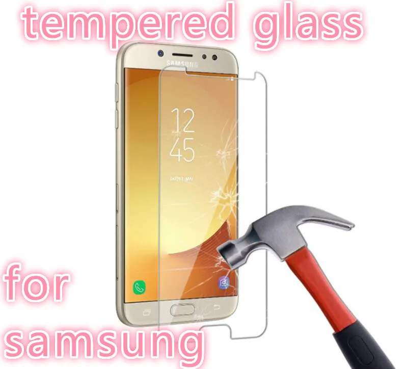 Закаленное Стекло для samsung Galaxy J5 J7 2016 с уровнем твердости 9 H Экран протектор A5 A7 A9