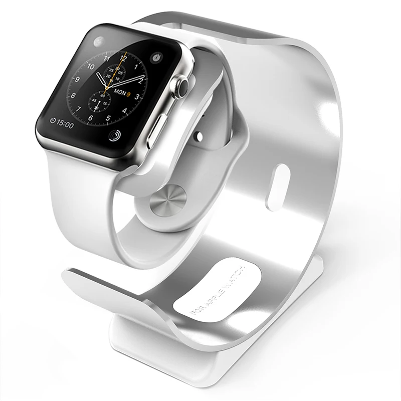 Изысканный алюминий кронштейн для наручных часов Apple Watch, Зарядное устройство Док-станция Подставка с подзарядкой для наручных часов Apple Watch Charge 3/2/1 38 мм 42 мм P15