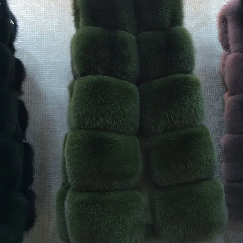 Куртка JKP Женская теплая из натурального меха лисы | одежда