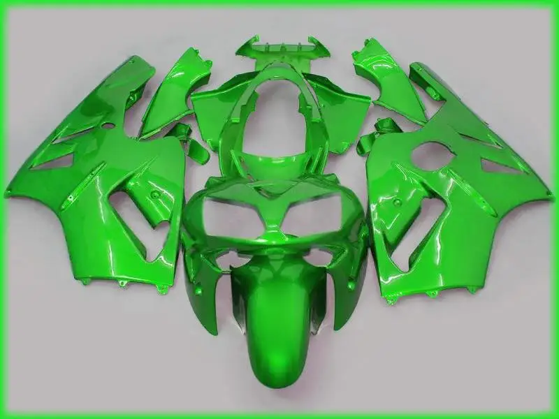 Комплект пластиковых обтекателей под давлением для Kawasaki ZX12R 02 03 04 зеленые