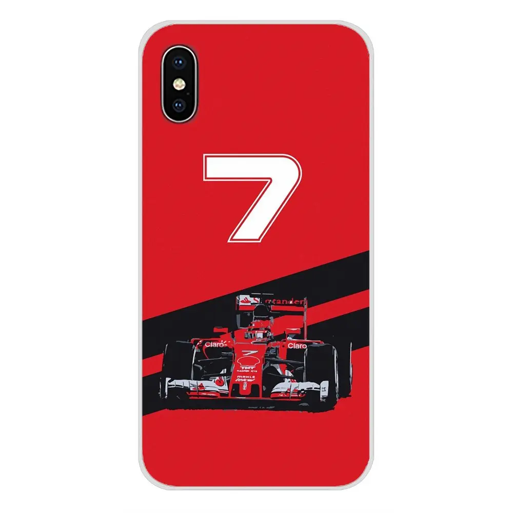 Для huawei P Smart Коврики Honor 7A 7C 8C 8X9 P10 P20 Lite Pro Plus TPU прозрачный просвечивающийся чехол чехлы Модные водитель автомобиля Кими Райкконен