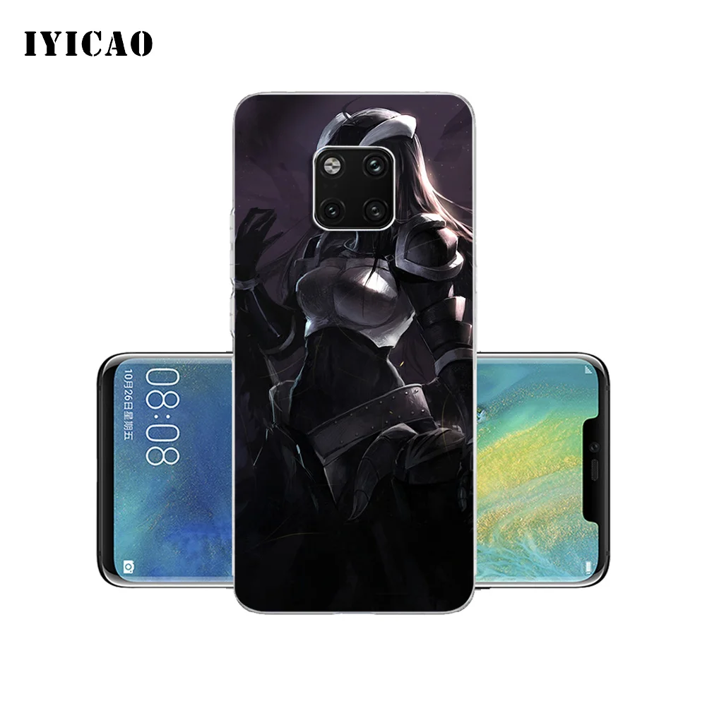 Мягкий силиконовый чехол IYICAO для телефона Huawei Mate 10 20 Lite Pro Nova 2 2i 3 3i 4
