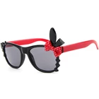 Новые брендовые Детские солнцезащитные очки MXDMY, солнцезащитные очки с несколькими оправами, детские солнцезащитные очки в стиле ретро, Черные Оригинальные солнцезащитные очки