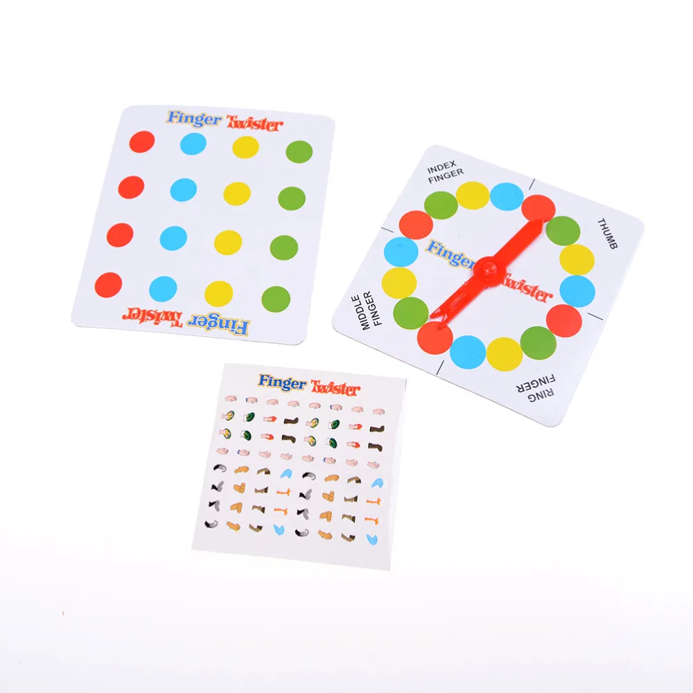 1 набор палец твист танец семья интерактивная игра доска смешные головоломки