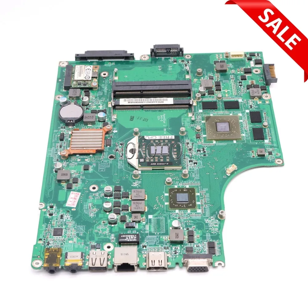 NOKOTION MBR6K06001 MB. R6k06. 001 DA0ZR8MB8E0 основная плата для acer aspire 5553 5553g материнская плата для ноутбука HD5000 DDR3 Бесплатный процессор