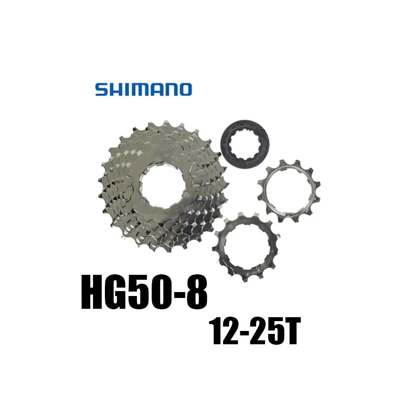 12-25T SHIMANO Claris HG50-8 дорожный велосипед кассета 8 скоростей 11-28 T/12-25 T/11-32 t - Цвет: 12-25T