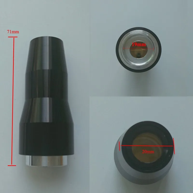 Лазерный наконечник для объектива, углеродный крем 1064nm 532nm 1320nm для удаления черных точек, углеродный лазер для ухода за кожей лица