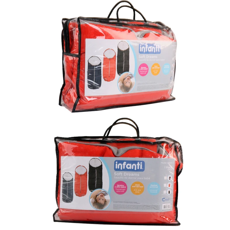 2016 теплый Конверт для новорожденных меховая коляска детский спальный мешок