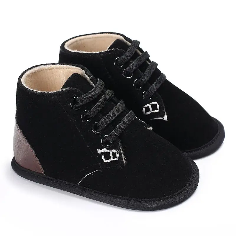 Зимние мягкие кроссовки для маленьких мальчиков и девочек нескользящая детская