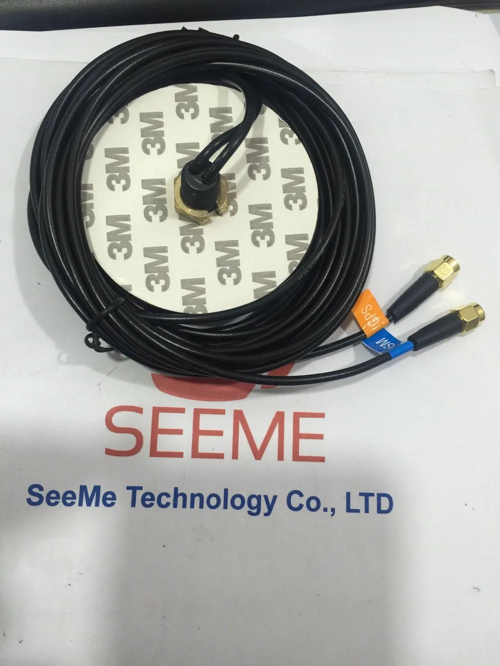 Комбинированная антенна GM120B GPS: 1575 42 МГц + 3 GSM: 824 ~ 960 МГц/1710 1990 МГц|gps gps|antenna gpsgps antenna |