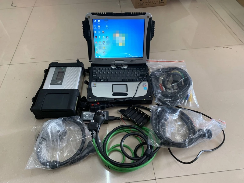 MB Star C5 Sd C5 автоматический диагностический сканер с HDD V12. программное обеспечение для SD C5 с используемым CF19 4G для OBD MB star диагностические инструменты