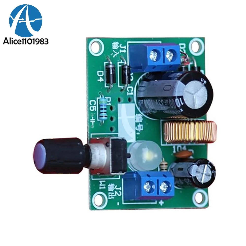 DIY Kit LM2596 стабилизаторы напряжения регулируемые точные Понижающие блоки