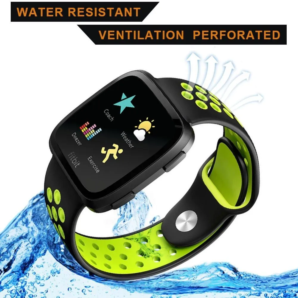 Новое поступление для Fitbit Versa 2, браслет, ремешок на запястье, Смарт-часы, ремешок, мягкий браслет для часов, замена, умные часы, ремешок
