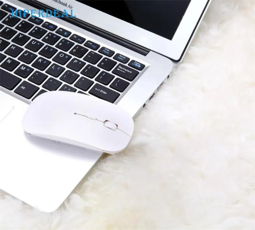 HIPERDEAL хит 2400 точек на дюйм 4 Кнопки оптическая USB Беспроводная игровая мышь Мышь для ПК ноутбука Беспроводная игровая мышь для ноутбука