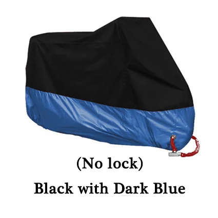 Blue 15 цветов, чехол для мотоцикла, универсальный, для улицы, для помещений, УФ-защита, для скутера, водонепроницаемый, для мотоцикла, для велосипеда, для дождя, для палатки, для квадроцикла, чехол - Цвет: Blue