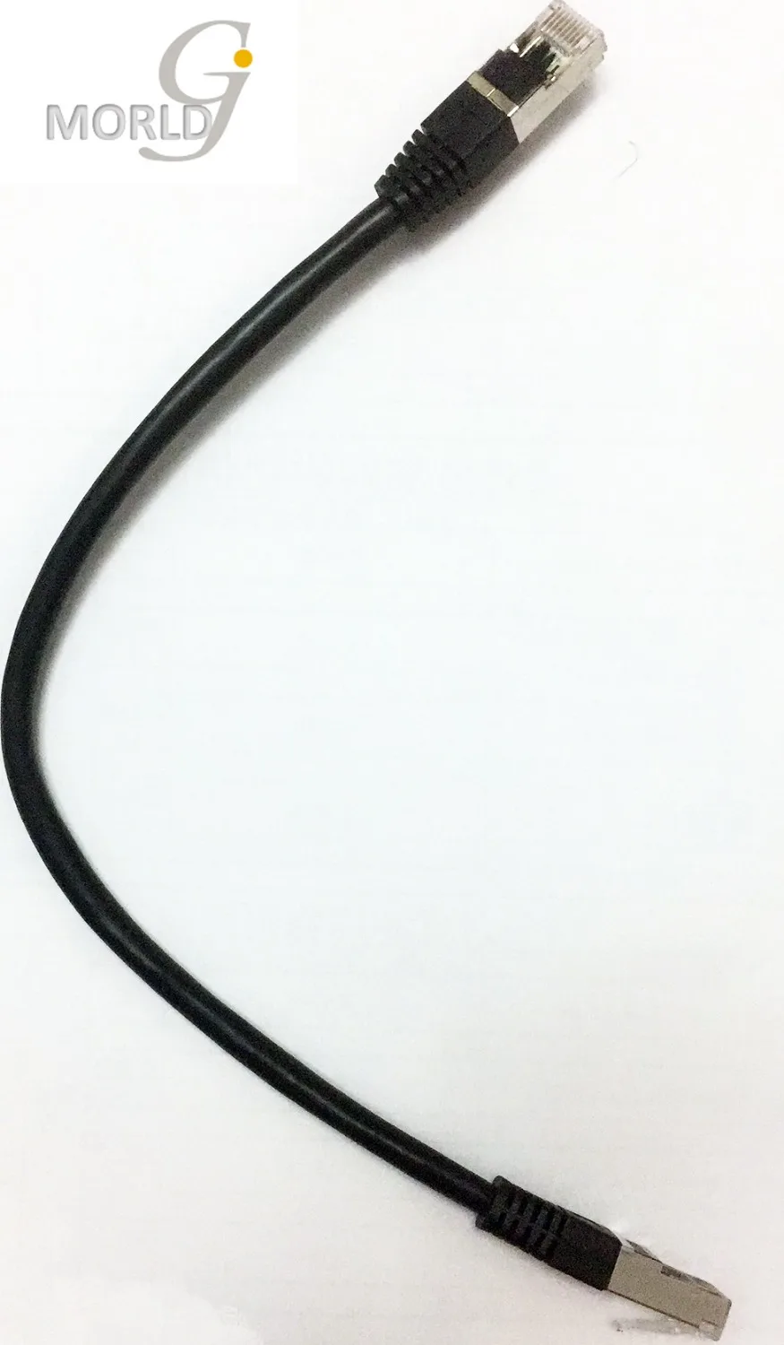 Хранение Clearace высокоскоростной CAT7 SSTP черный круглый кабель 2.65FT Ethernet кабели