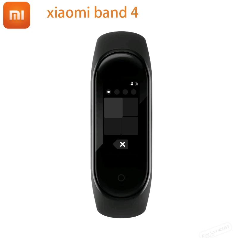 Оригинальный Xiaomi Mi смарт-браслет 4 Bluetooth 5 0 фитнес-браслет AMOLED цветной сенсорный
