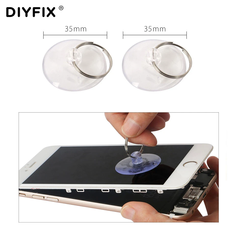 DIYFIX 21 в 1 Набор инструментов для ремонта мобильного телефона, набор мини-отверток, набор для открывания экрана, плоскогубцы для iPhone Xs, 8 P, iPad, samsung