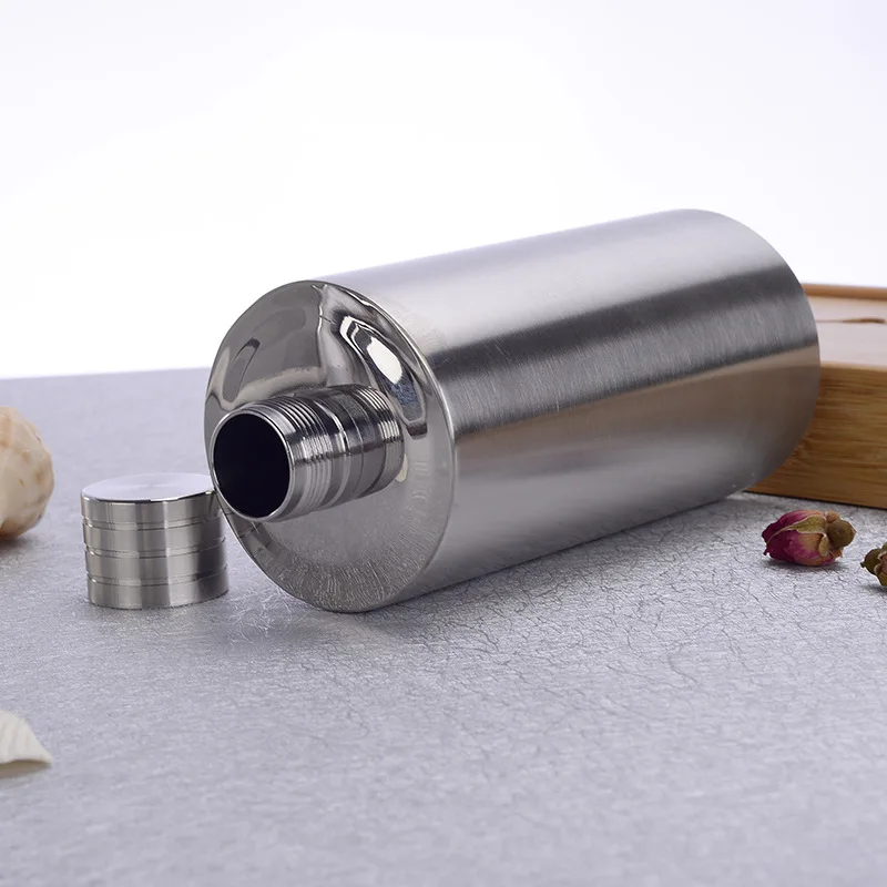 Новая Мода Bpa-free 500 мл нержавеющая сталь 304 бедра фляга барабаны для виски ведро для масла в Москву водка кувшин моя бутылка для воды