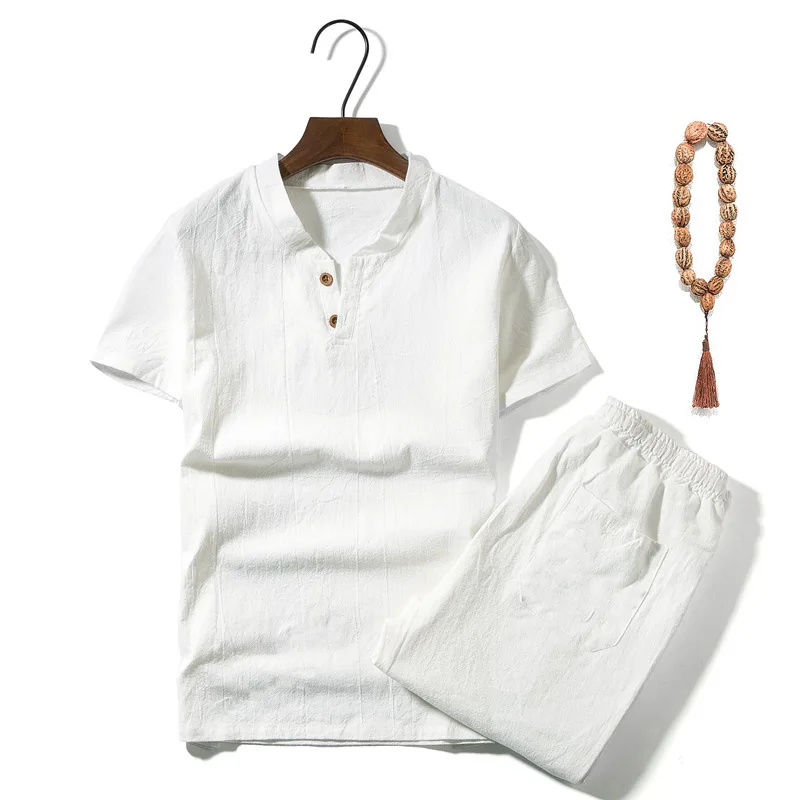 Мужская одежда 2018 комплект из двух предметов футболка с коротким рукавом шорты