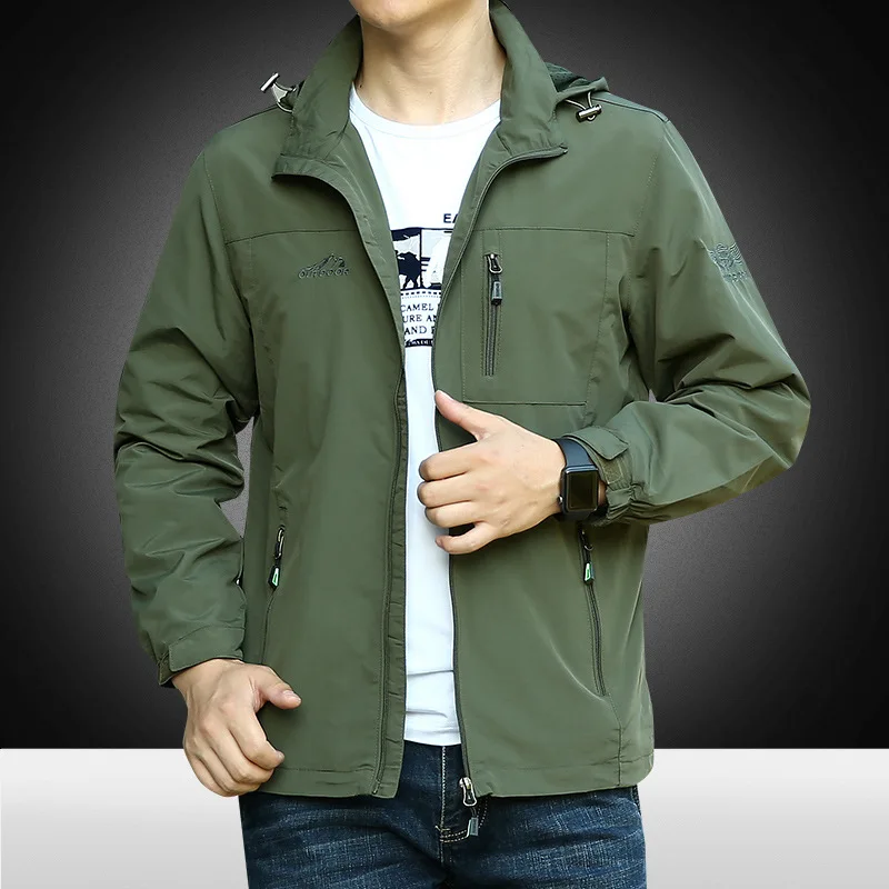 Мужская камуфляжная куртка в стиле милитари тактическая камуфляжные ветровки