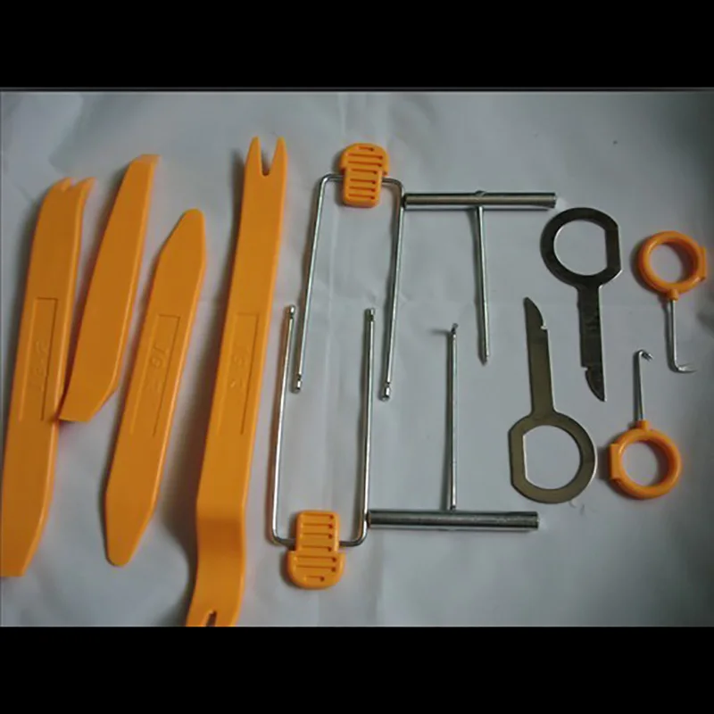 Бесплатная доставка автомобильный Радио дверной зажим панель отделка тире Аудио