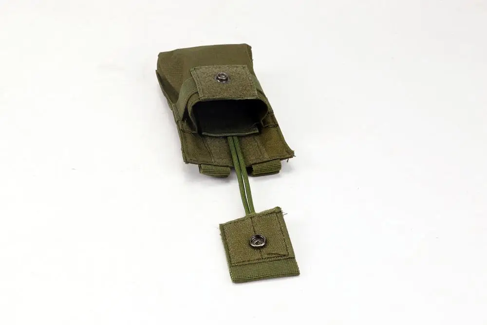 OD Тактический чехол для рации кобура Walkie Talkie кобура Регулируемый Молл сумка Открытый Топ страйкбол журнал M4 Mag Чехол - Цвет: OD
