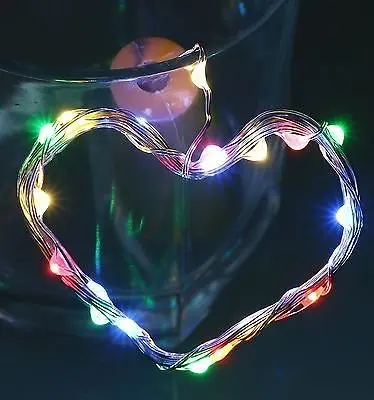 Новая одежда для маленькой девочки 2 м 20LED Батарея питание бутылки вина Spark