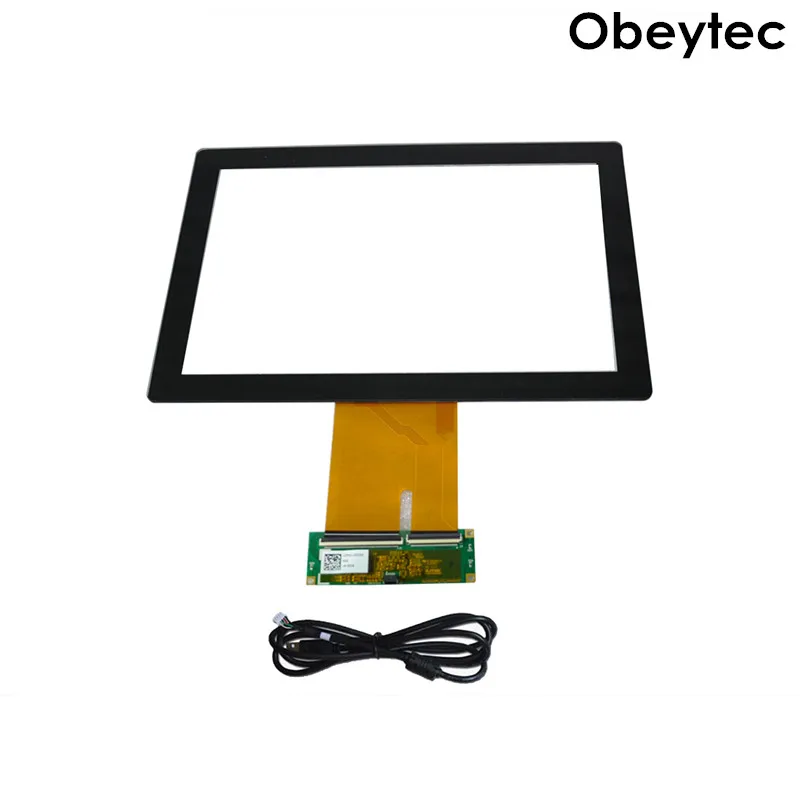 Obeycrop 8 &quotпроецируемый емкостный сенсорный экран широкий USB/igc контроллер 3 мм