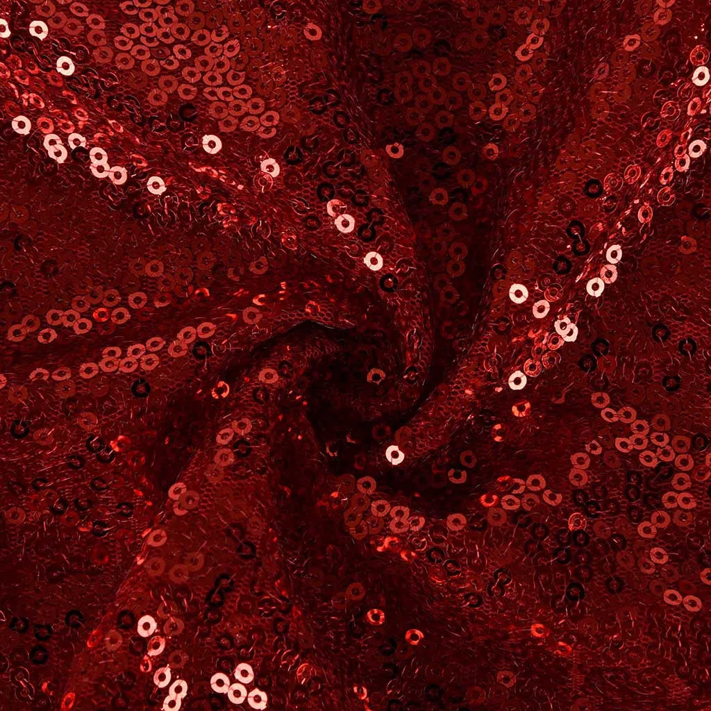 Свадебные украшения скатерти с блестками для свадебной вечеринки красный