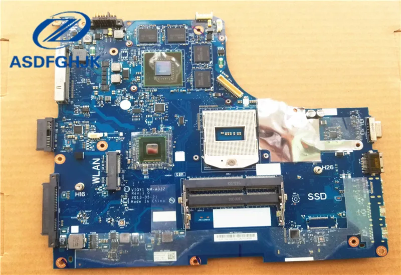 

NM-A032 laptop motherboard for Lenovo Y510P Y510 motherboard VIQY1 NM-A032 REV: 1.0 DDR3L non-integrated GT750 100% test ok