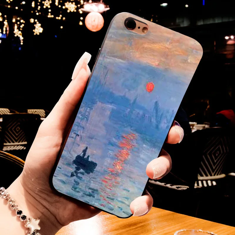 Роскошный гибридный Чехол MaiYaCa Ван Гога для телефона iPhone 8 7 6 6S Plus X 5S 12pro SE 11pro max