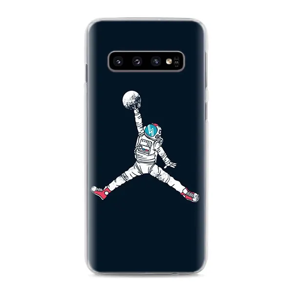 06 Пространство баскетбольный Бросок в Кольцо телефон чехлы для samsung Galaxy S10e S10 S8 S9 плюс M10 M20 M30 A50 S6 S7 края Жесткий Чехол - Цвет: 06