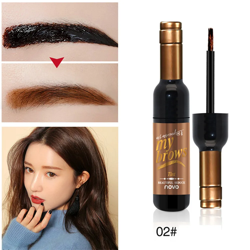 1Pc Eye Makeup Peel-off Brow Tattoo Tint Dye Gel Eyebrow Cream Waterproof Long Lasting Mascara makeup | Красота и здоровье