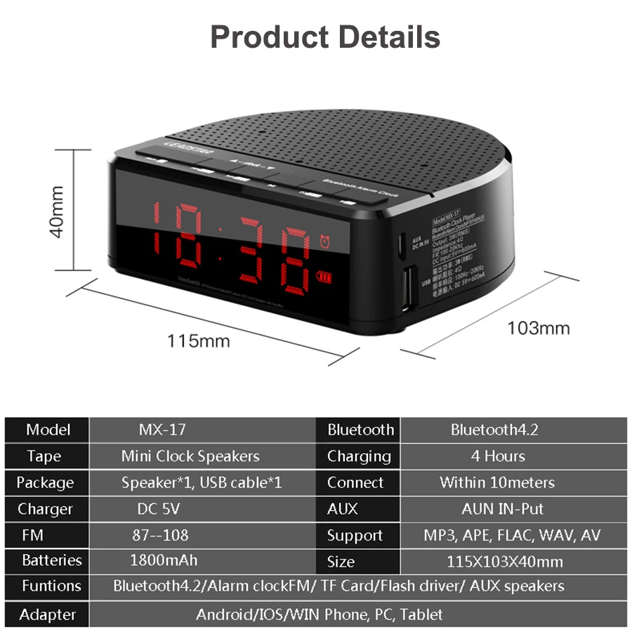 Вы первый Bluetooth динамик FM радио USB Mp3 плеер TF карта сабвуфер с микрофоном Handsfree
