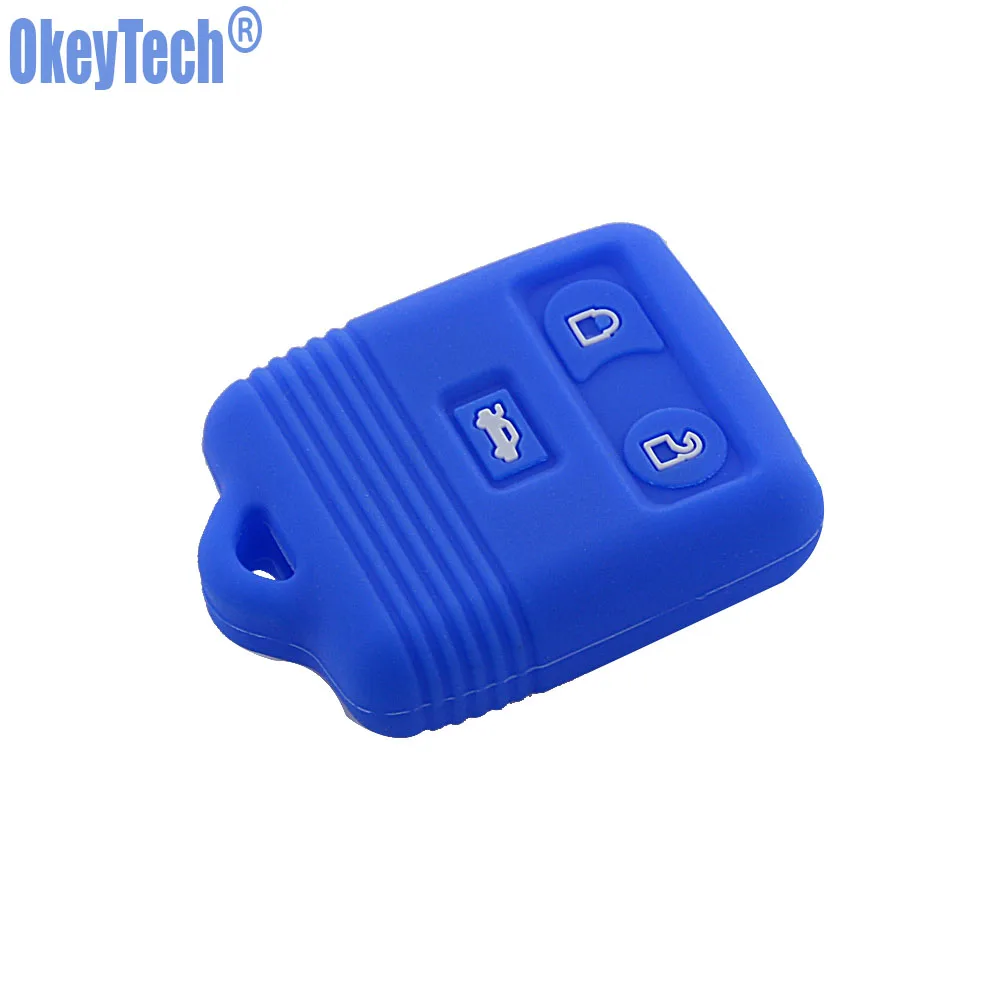 Силиконовый чехол OkeyTech для ключа Ford Transit MK6 Connect 2000 2006 установка автомобильного 3