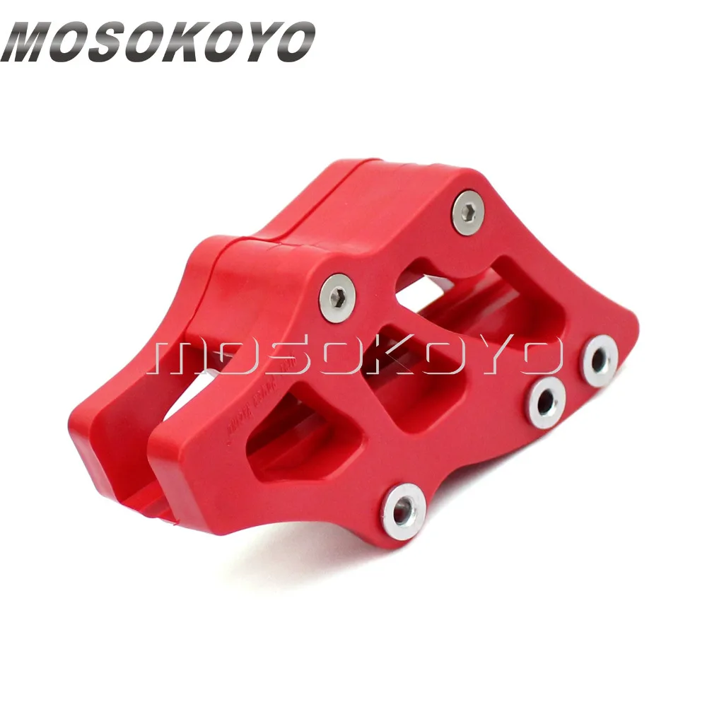 Красный мотокросс эндуро цепи Guide Guard+ маятник цепи слайдер Guard для Honda CR 125R/250R CRF 250R/450R 450X 250X 2005-2007