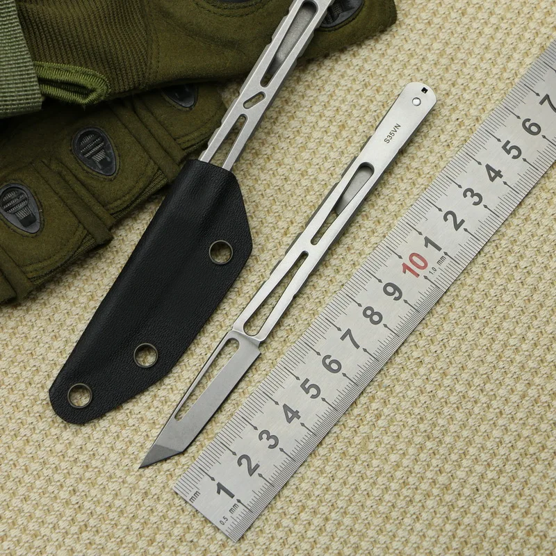 Тактический II резак с фиксированным лезвием CPM S35vn охотничий прямой нож KYDEX оболочка походный инструмент для выживания на открытом воздухе EDC инструмент