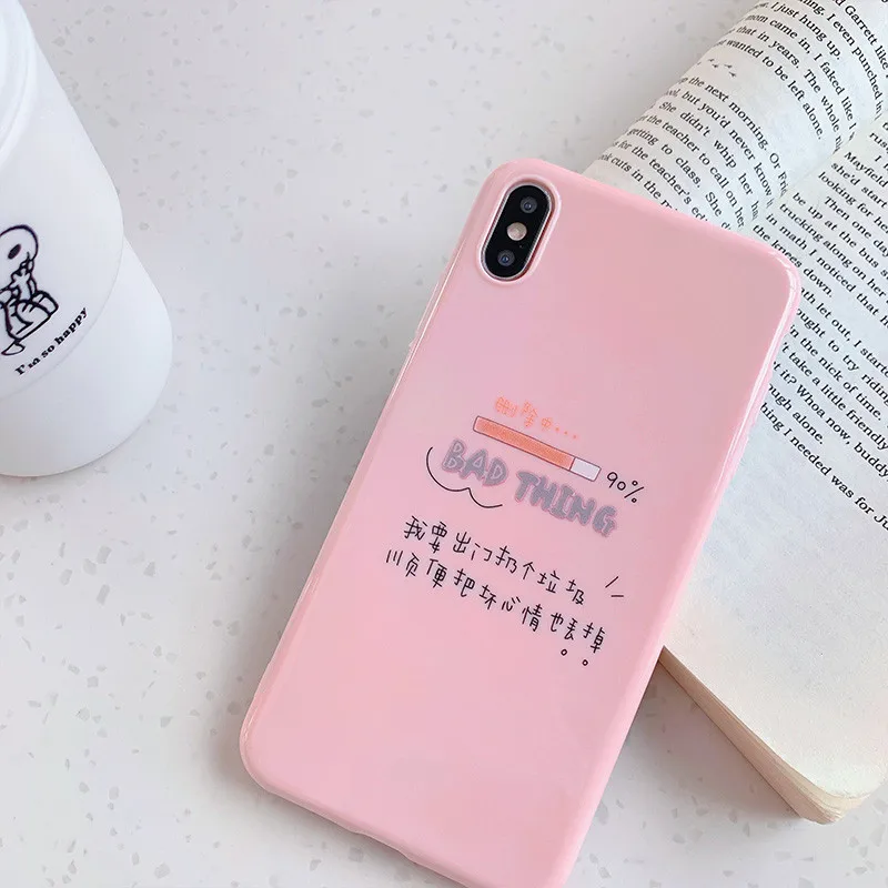 Милый розовый Kawaii японский фруктовый персиковый чехол для телефона iPhone 7 Puls 6 6S 8 X