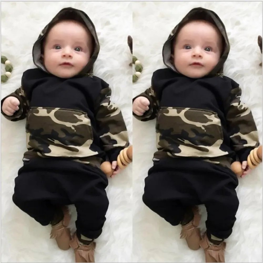 Baby Boy Girl Kid Autumn Winter 2017 Children Clothing 2pcs Sets Fashion Hoodie+Pants 2 Pcs Suits 0-2 Years Kids Clothes | Детская